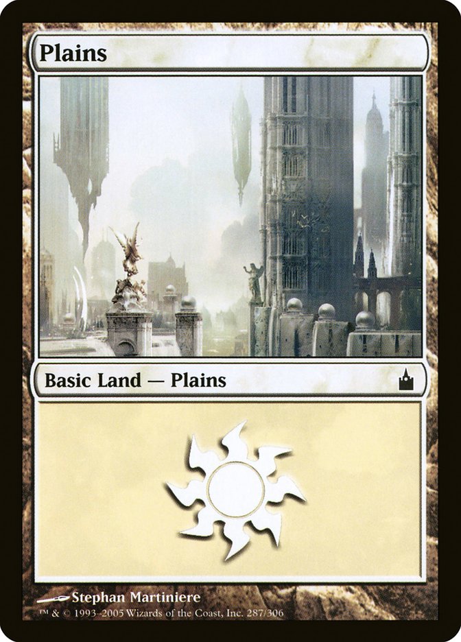 Plains (287) [Ravnica: City of Guilds] | Game Master's Emporium (The New GME)