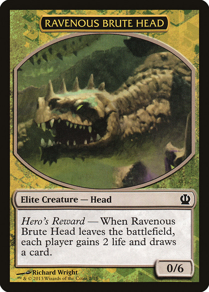 Ravenous Brute Head [Theros Face the Hydra] | Game Master's Emporium (The New GME)