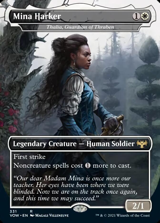 Thalia, Guardian of Thraben - Mina Harker [Innistrad: Crimson Vow] | Game Master's Emporium (The New GME)