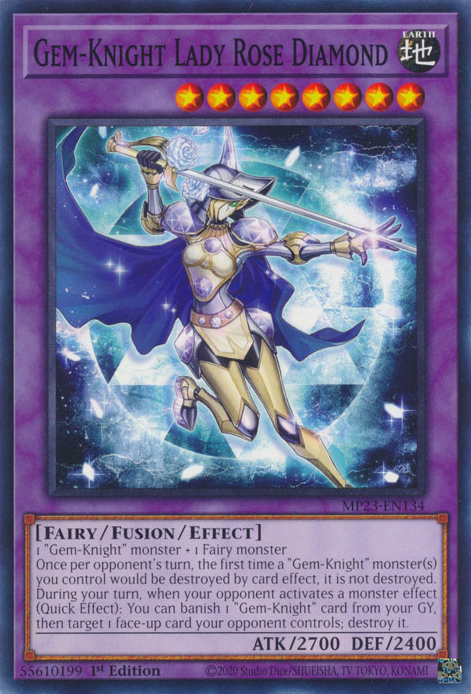 Gem-Knight Lady Rose Diamond [MP23-EN134] Common | Game Master's Emporium (The New GME)