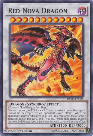 Red Nova Dragon [HSRD-EN024] Rare | Game Master's Emporium (The New GME)