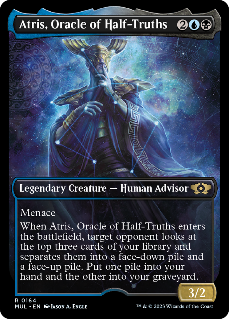 Atris, Oracle of Half-Truths (Halo Foil) [Multiverse Legends] | Game Master's Emporium (The New GME)