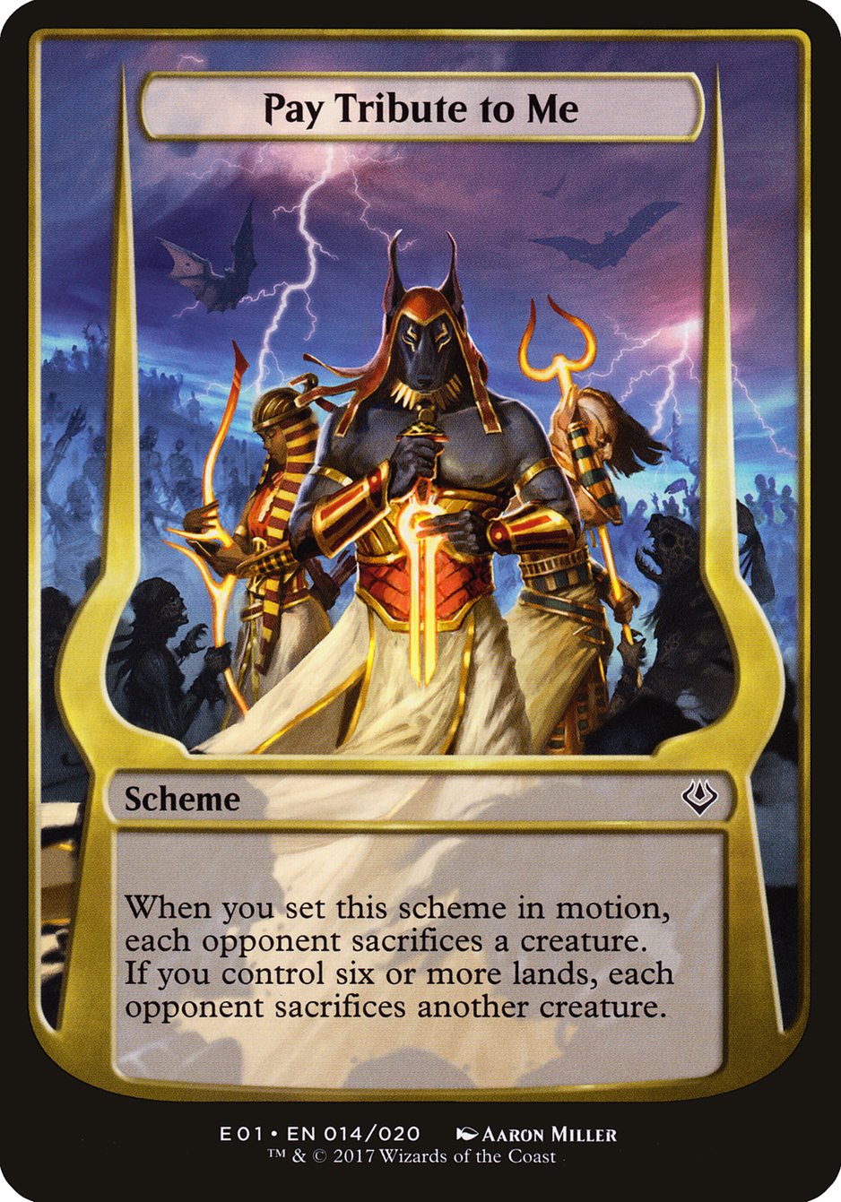 Pay Tribute to Me (Schemes) [Archenemy: Nicol Bolas Schemes] | Game Master's Emporium (The New GME)