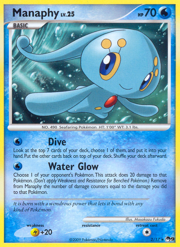 Manaphy (2/17) [POP Series 9] | Game Master's Emporium (The New GME)