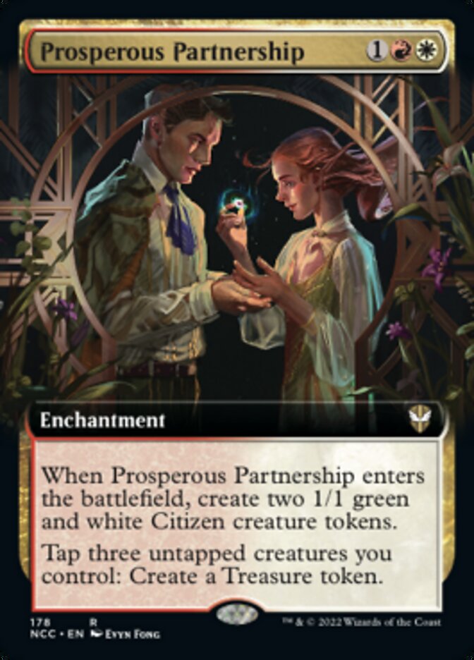 Prosperous Partnership (Extended Art) [Streets of New Capenna Commander] | Game Master's Emporium (The New GME)
