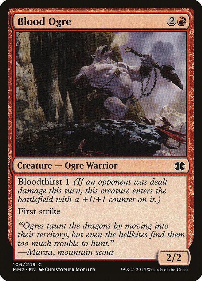 Blood Ogre [Modern Masters 2015] | Game Master's Emporium (The New GME)