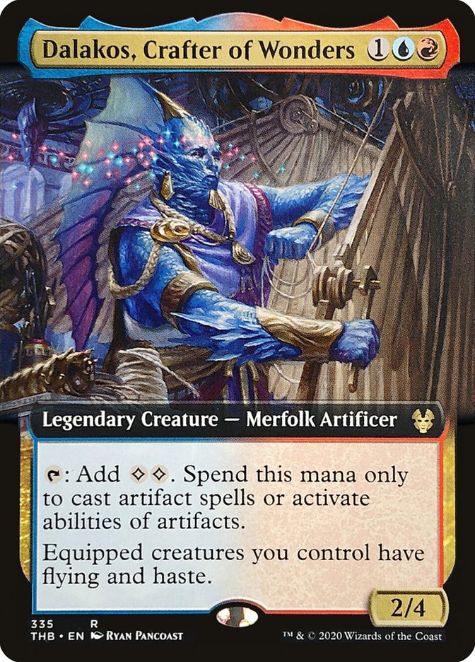 Dalakos, Crafter of Wonders (Extended Art) [Theros Beyond Death] | Game Master's Emporium (The New GME)