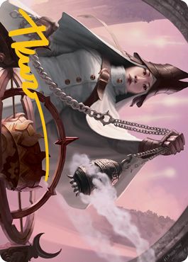 Celestus Sanctifier Art Card (Gold-Stamped Signature) [Innistrad: Midnight Hunt Art Series] | Game Master's Emporium (The New GME)