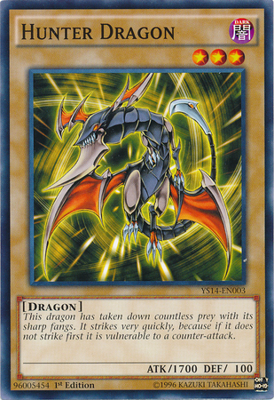 Hunter Dragon [YS14-EN003] Common | Game Master's Emporium (The New GME)