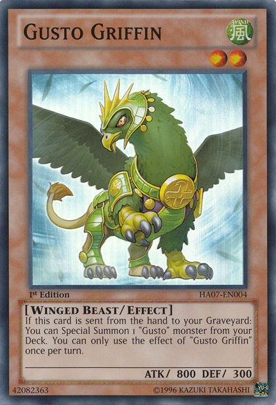 Gusto Griffin [HA07-EN004] Super Rare | Game Master's Emporium (The New GME)