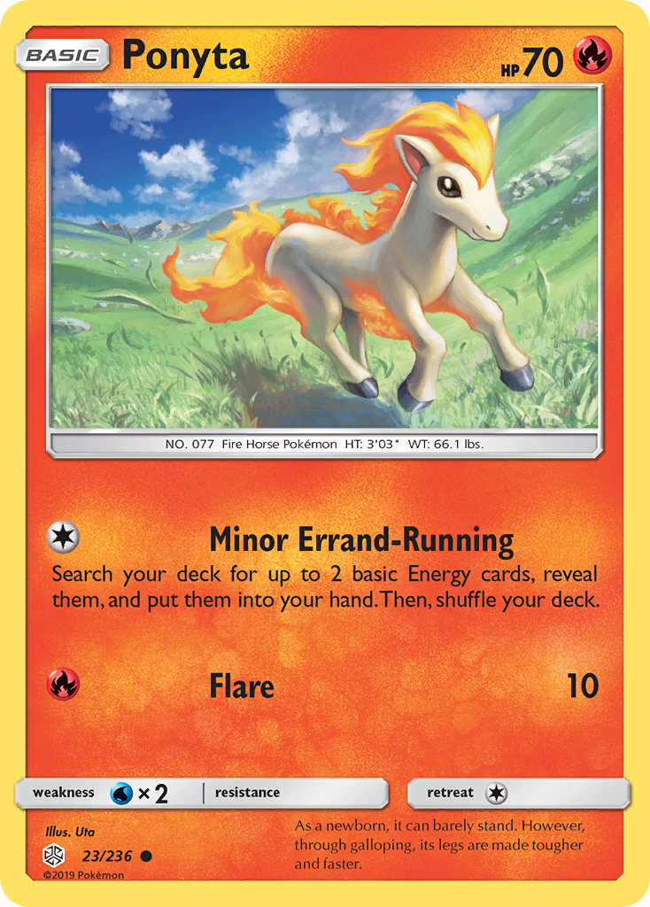 Ponyta (23/236) [Sun & Moon: Cosmic Eclipse] | Game Master's Emporium (The New GME)