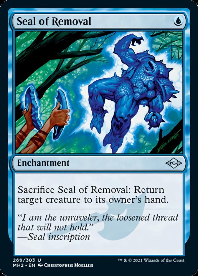 Seal of Removal (Foil Etched) [Modern Horizons 2] | Game Master's Emporium (The New GME)