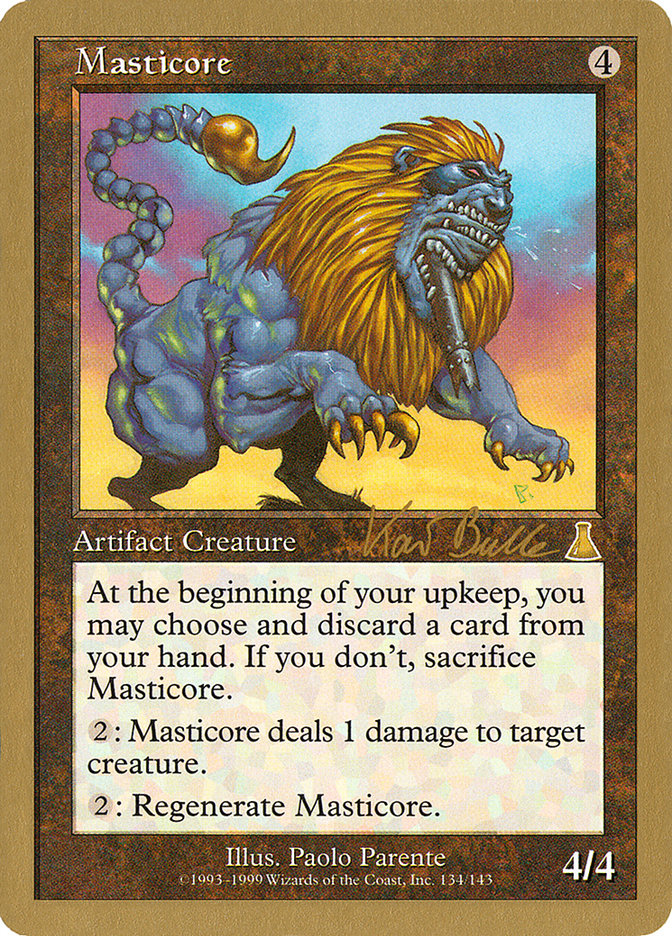 Masticore (Kai Budde) [World Championship Decks 1999] | Game Master's Emporium (The New GME)