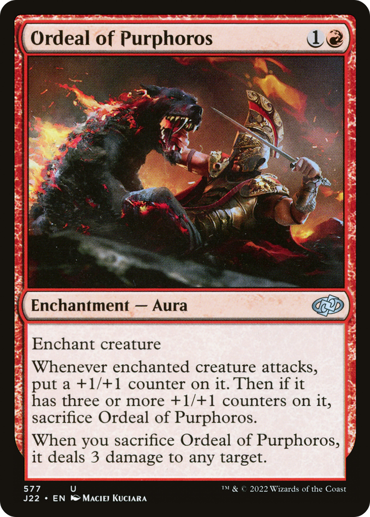 Ordeal of Purphoros [Jumpstart 2022] | Game Master's Emporium (The New GME)