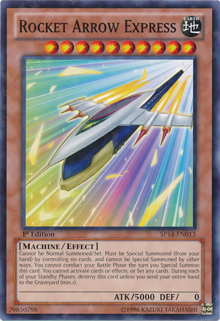 Rocket Arrow Express [SP14-EN015] Starfoil Rare | Game Master's Emporium (The New GME)