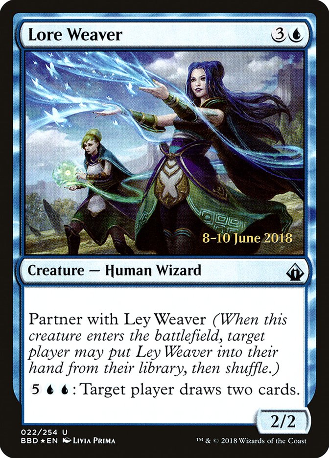 Lore Weaver [Battlebond Prerelease Promos] | Game Master's Emporium (The New GME)