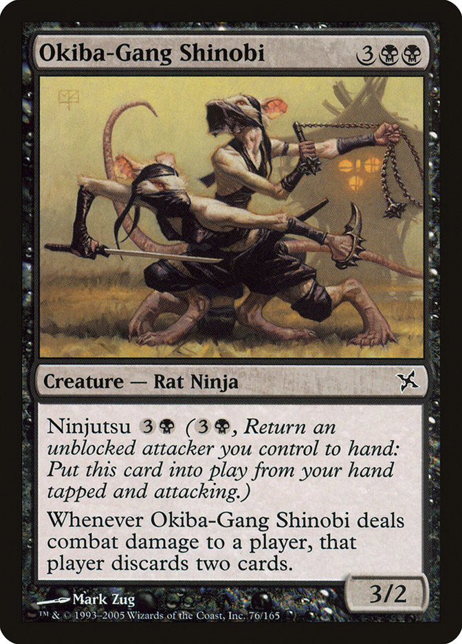 Okiba-Gang Shinobi [Betrayers of Kamigawa] | Game Master's Emporium (The New GME)