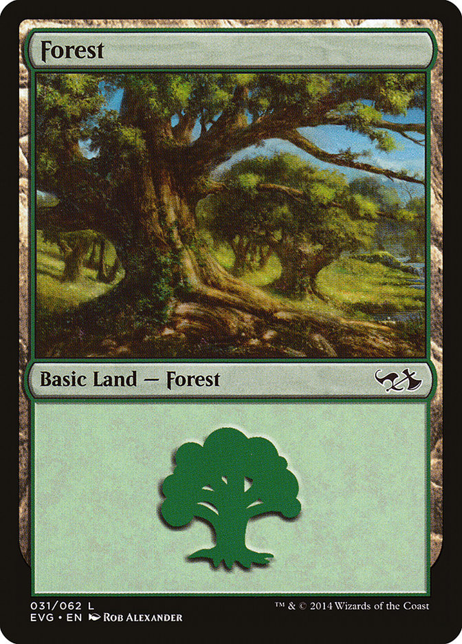 Forest (31) (Elves vs. Goblins) [Duel Decks Anthology] | Game Master's Emporium (The New GME)