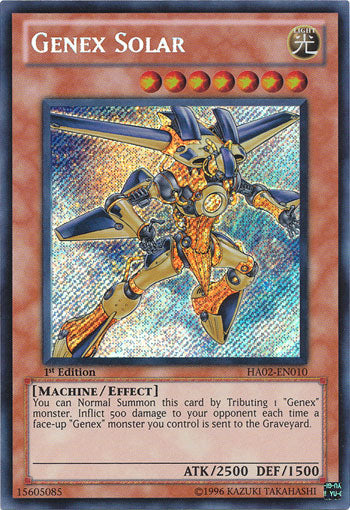 Genex Solar [HA02-EN010] Secret Rare | Game Master's Emporium (The New GME)