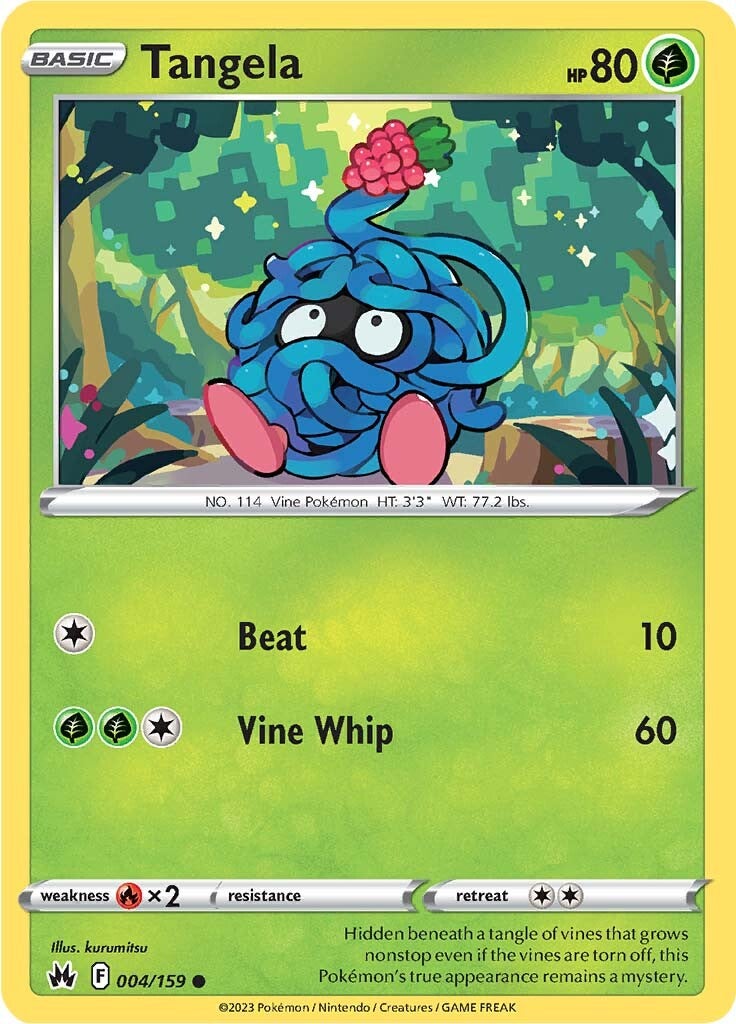 Tangela (004/159) [Sword & Shield: Crown Zenith] | Game Master's Emporium (The New GME)