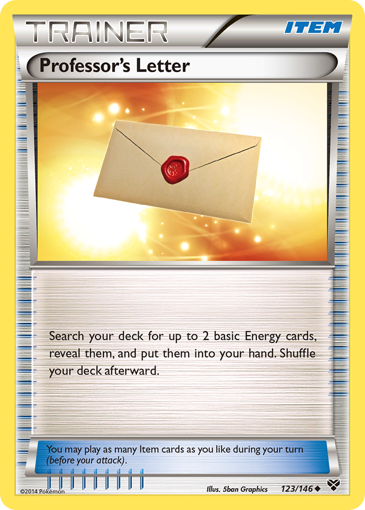 Professor's Letter (123/146) [XY: Base Set] | Game Master's Emporium (The New GME)