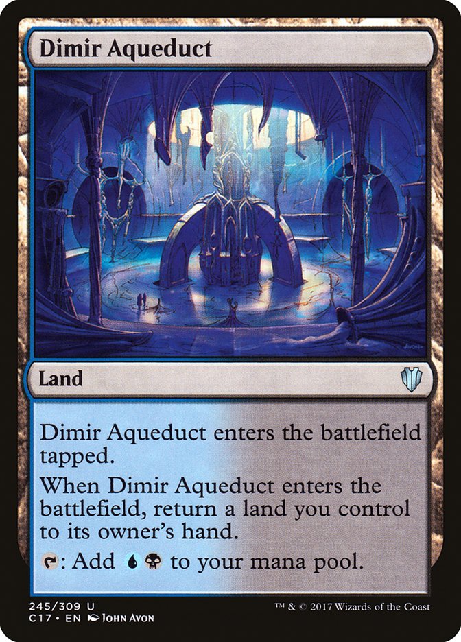 Dimir Aqueduct [Commander 2017] | Game Master's Emporium (The New GME)