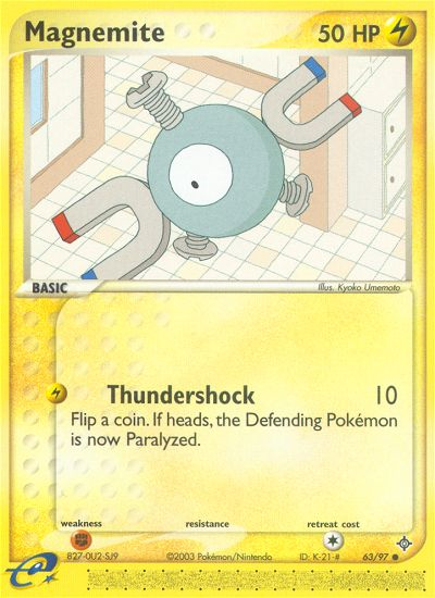 Magnemite (63/97) [EX: Dragon] | Game Master's Emporium (The New GME)