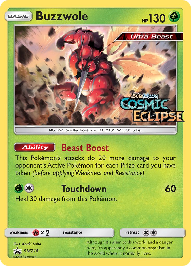 Buzzwole (SM218) [Sun & Moon: Black Star Promos] | Game Master's Emporium (The New GME)