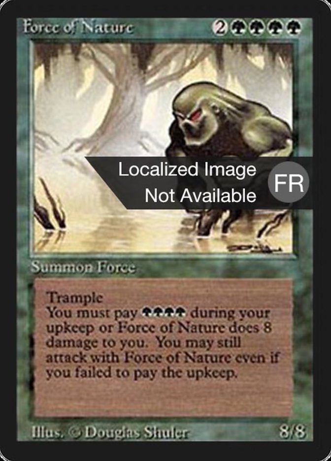 Force of Nature [Foreign Black Border] | Game Master's Emporium (The New GME)