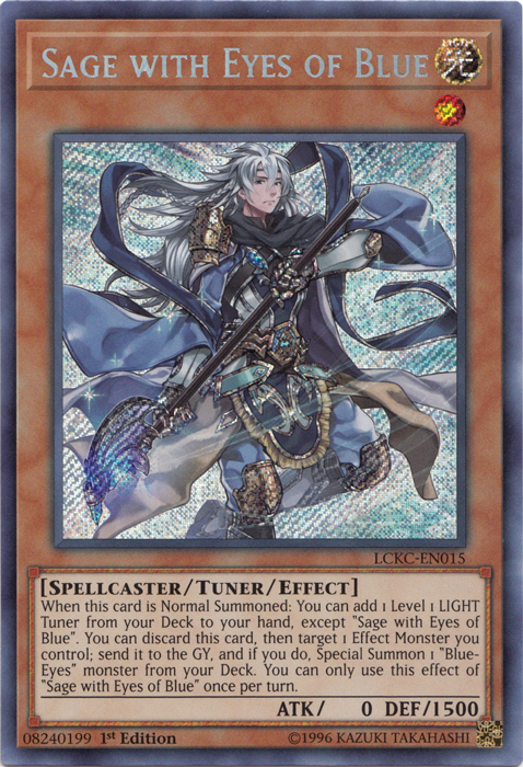 Sage with Eyes of Blue [LCKC-EN015] Secret Rare | Game Master's Emporium (The New GME)