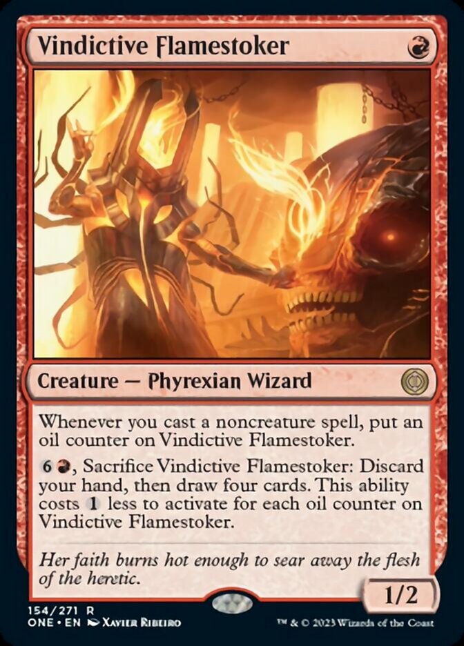Vindictive Flamestoker [Phyrexia: All Will Be One] | Game Master's Emporium (The New GME)