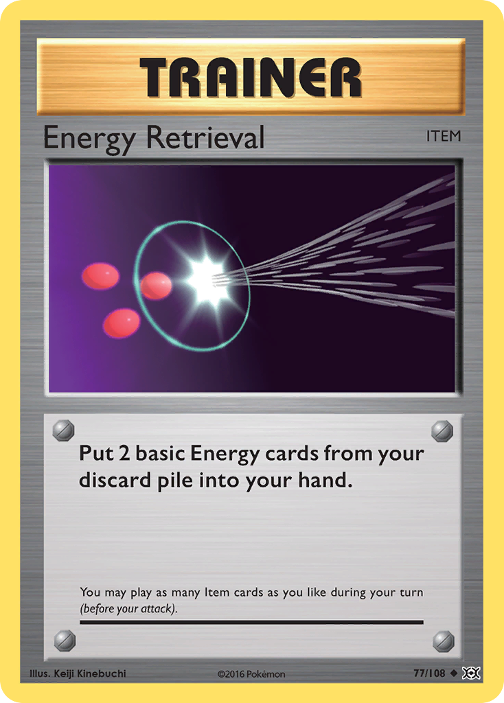 Energy Retrieval (77/108) [XY: Evolutions] | Game Master's Emporium (The New GME)