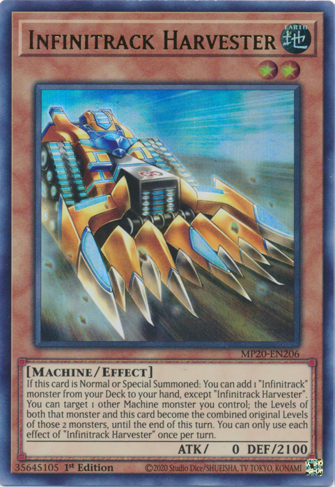 Infinitrack Harvester [MP20-EN206] Ultra Rare | Game Master's Emporium (The New GME)