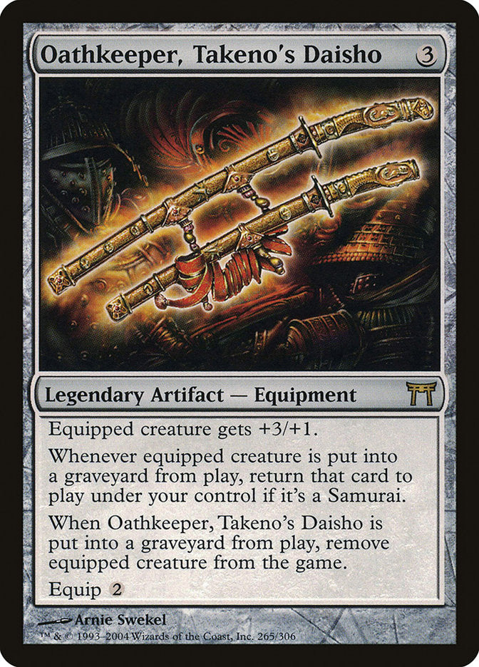 Oathkeeper, Takeno's Daisho [Champions of Kamigawa] | Game Master's Emporium (The New GME)