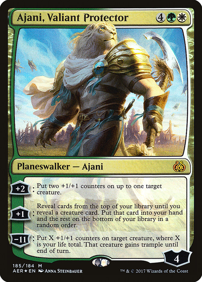 Ajani, Valiant Protector [Aether Revolt] | Game Master's Emporium (The New GME)