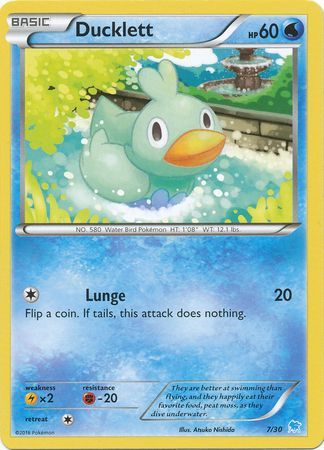 Ducklett (7/30) [XY: Trainer Kit 3 - Suicune] | Game Master's Emporium (The New GME)