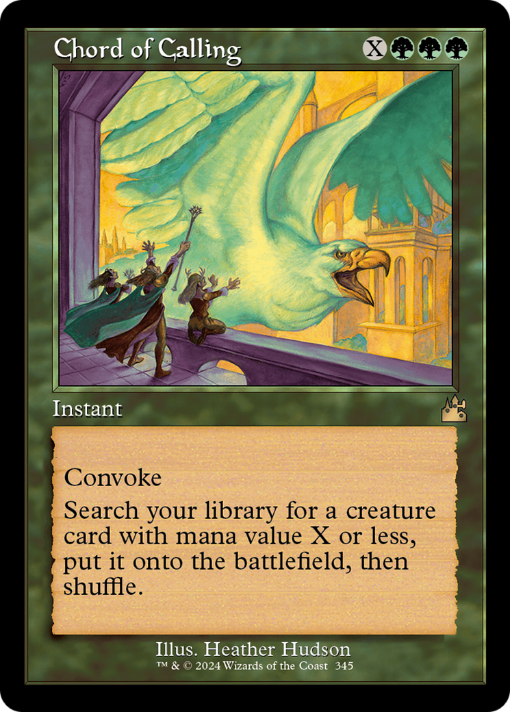 Chord of Calling (Retro Frame) [Ravnica Remastered] | Game Master's Emporium (The New GME)