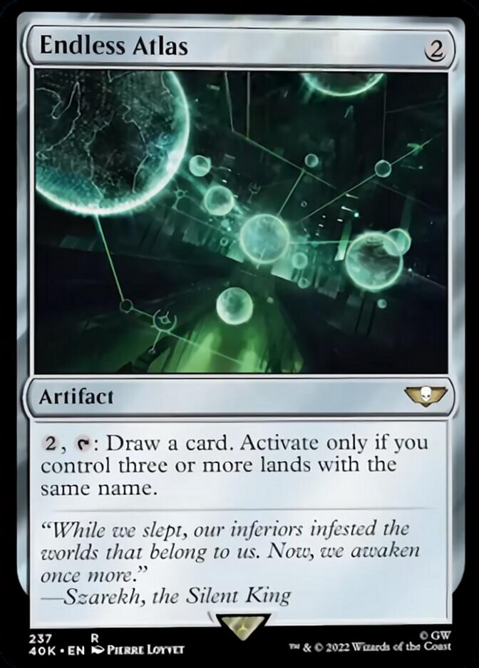 Endless Atlas (Surge Foil) [Warhammer 40,000] | Game Master's Emporium (The New GME)