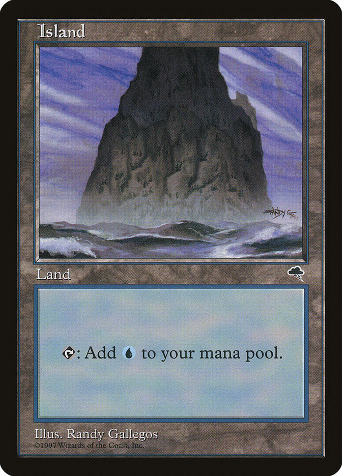 Island (Purple Sky and Water) [Tempest] | Game Master's Emporium (The New GME)