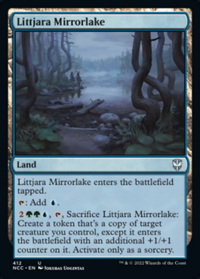 Littjara Mirrorlake [Streets of New Capenna Commander] | Game Master's Emporium (The New GME)