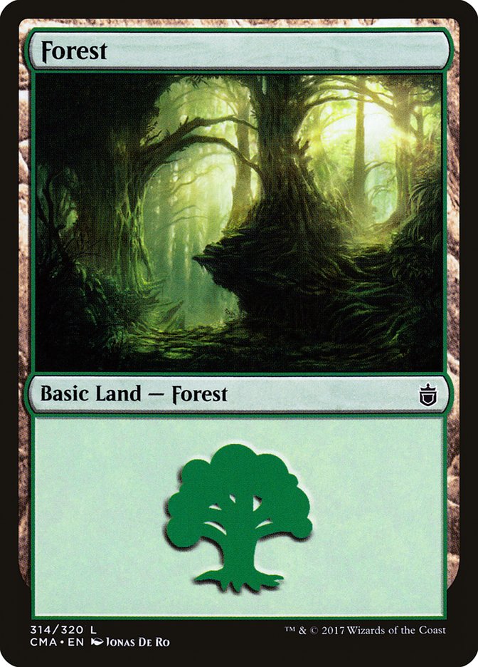 Forest (314) [Commander Anthology] | Game Master's Emporium (The New GME)
