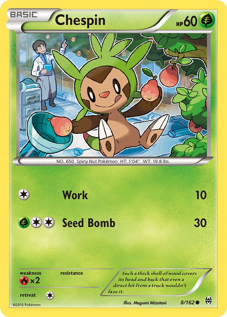 Chespin (8/162) [XY: BREAKthrough] | Game Master's Emporium (The New GME)