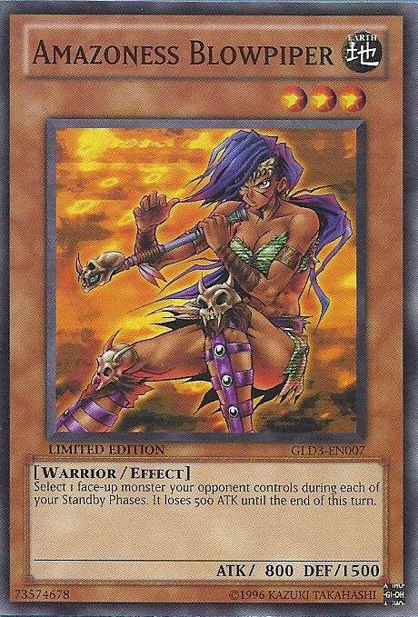 Amazoness Blowpiper [GLD3-EN007] Common | Game Master's Emporium (The New GME)