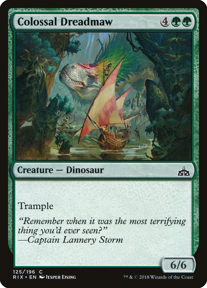 Colossal Dreadmaw [Rivals of Ixalan] | Game Master's Emporium (The New GME)