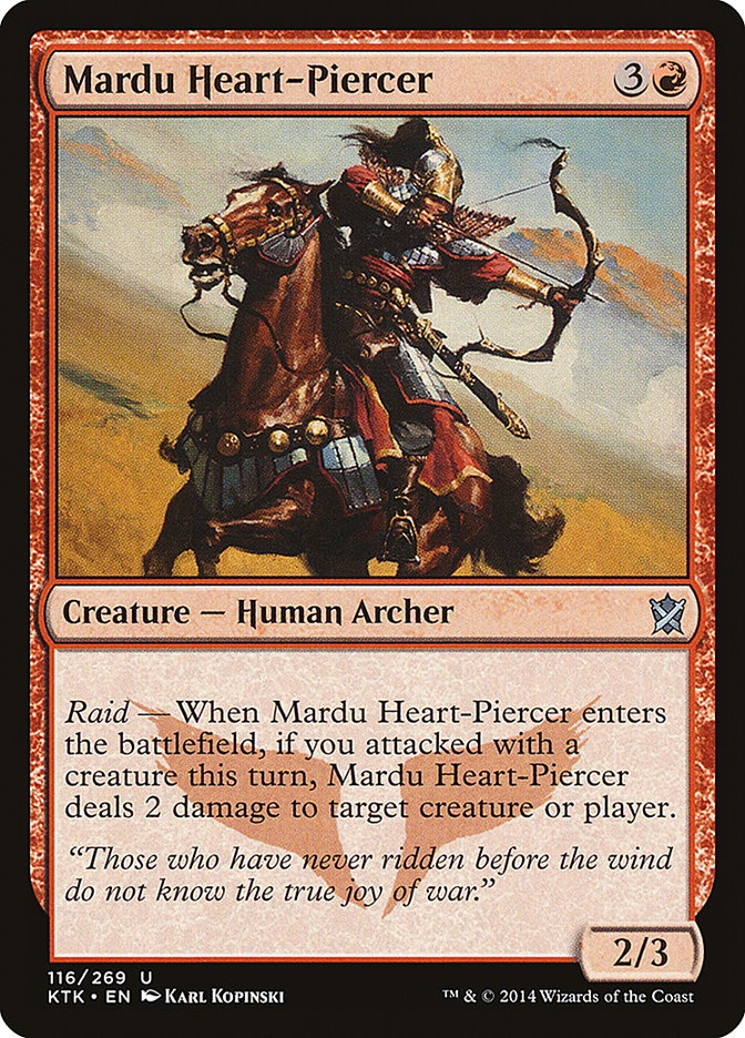 Mardu Heart-Piercer [Khans of Tarkir] | Game Master's Emporium (The New GME)