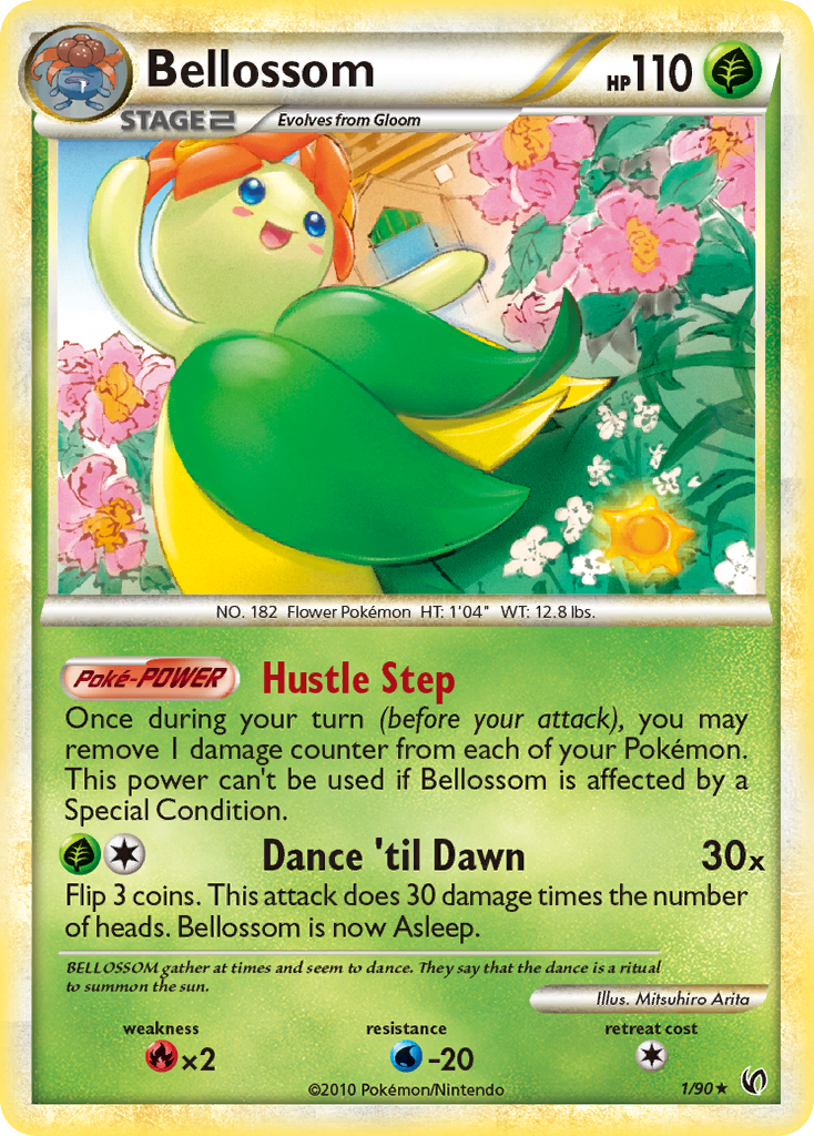 Bellossom (1/90) [HeartGold & SoulSilver: Undaunted] | Game Master's Emporium (The New GME)