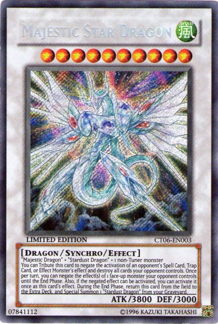 Majestic Star Dragon [CT06-EN003] Secret Rare | Game Master's Emporium (The New GME)