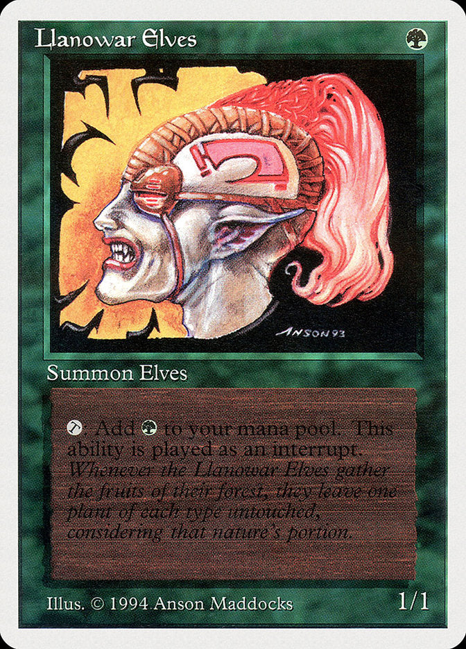 Llanowar Elves [Summer Magic / Edgar] | Game Master's Emporium (The New GME)