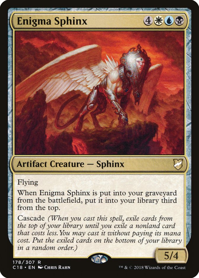 Enigma Sphinx [Commander 2018] | Game Master's Emporium (The New GME)