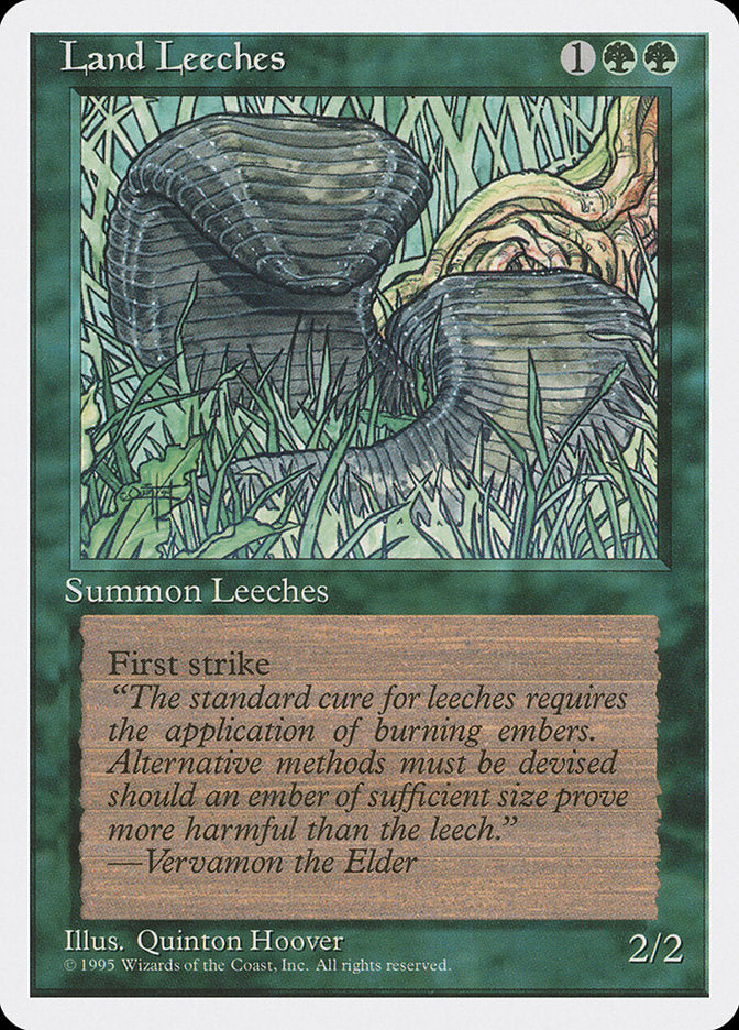Land Leeches [Fourth Edition] | Game Master's Emporium (The New GME)